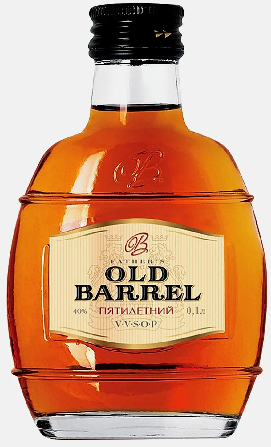 Изображение товара Коньяк Fathers Old Barrel 5 лет VSOP Российский 100мл
