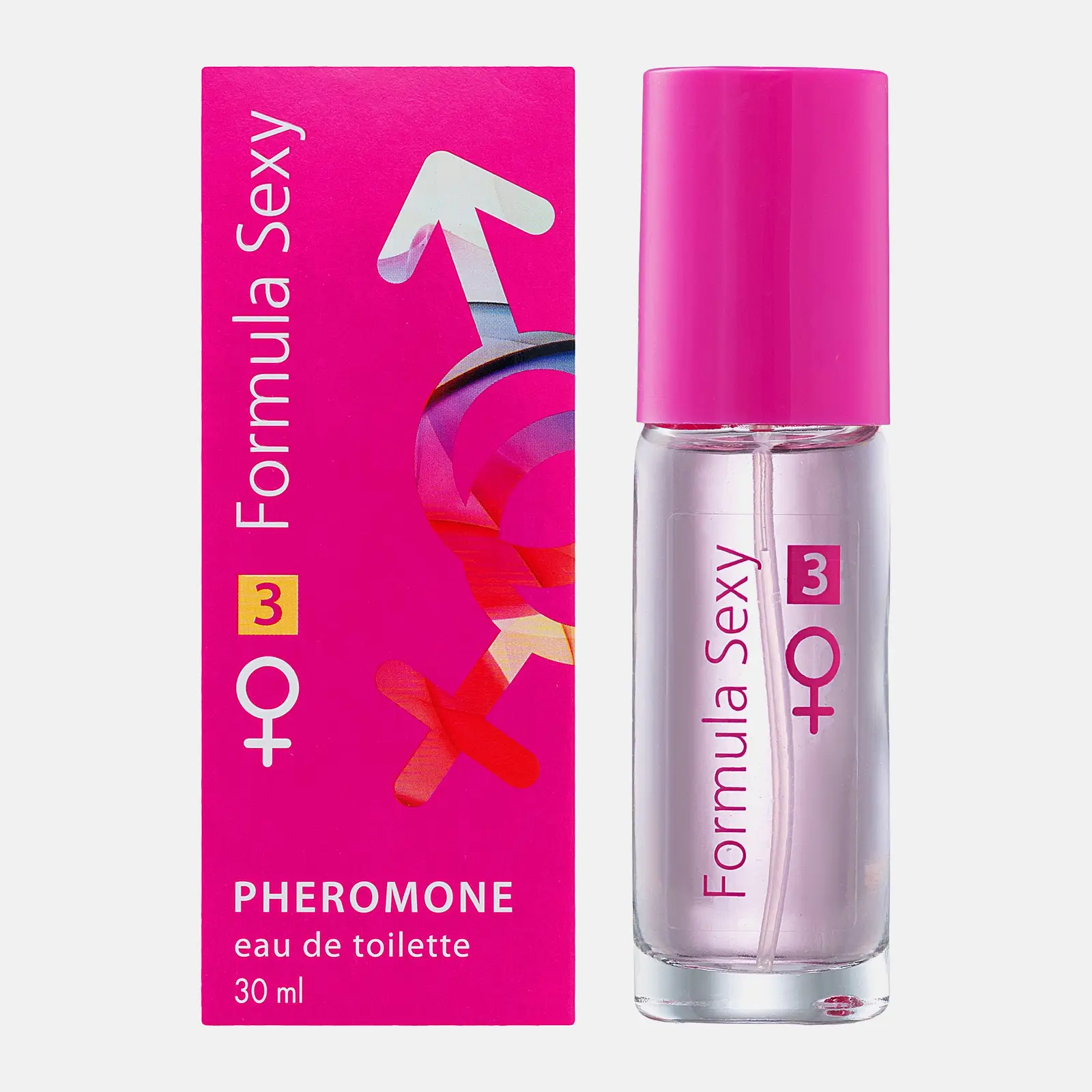 Туалетная вода №3 Formula Sexy с феромонами женская 30мл