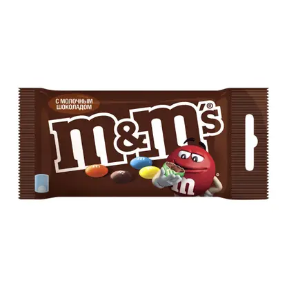 Изображение товара Драже c молочным шоколадом M&M's 45г