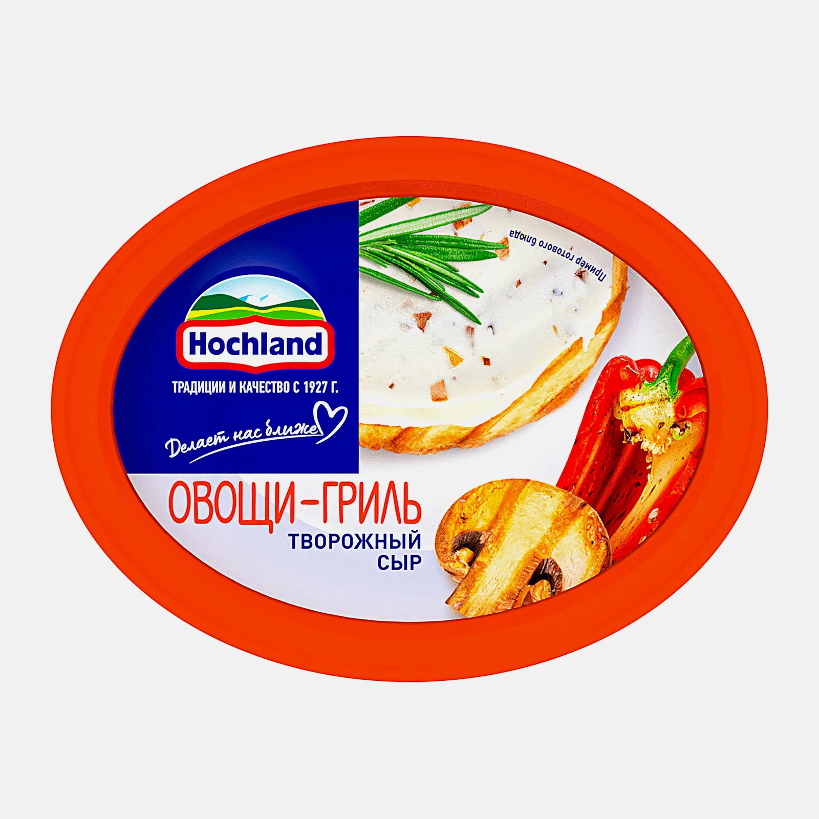 Изображение товара Сыр творожный Hochland овощи-гриль 60% 140г