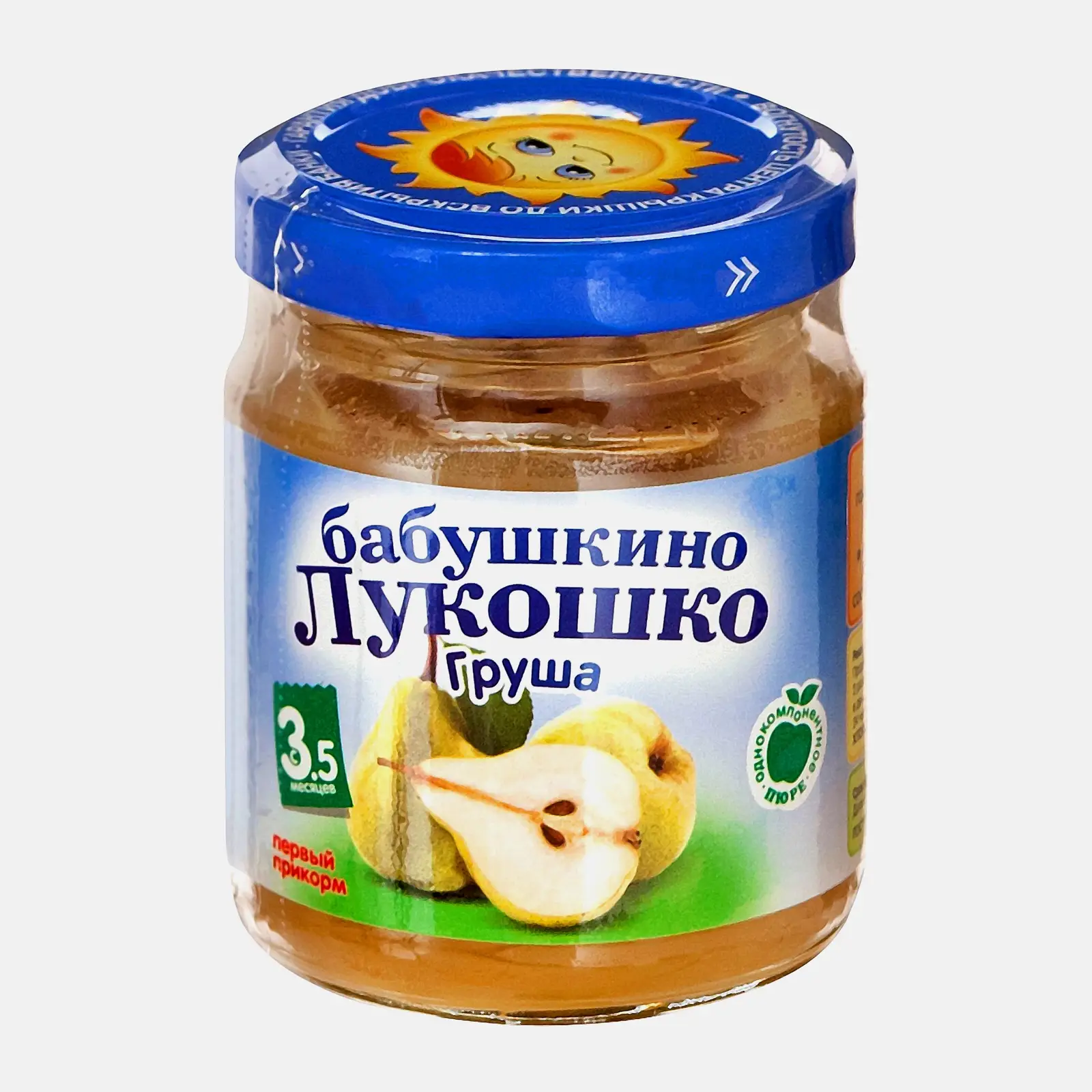 Пюре Бабушкино лукошко груша 100г