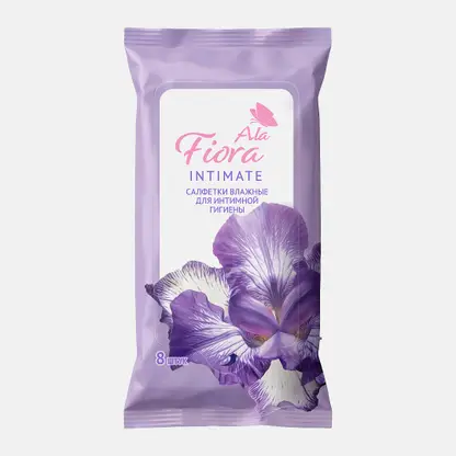 Влажные салфетки Aura Fiora/Fiora для интимной гигиены 8шт в ассортименте