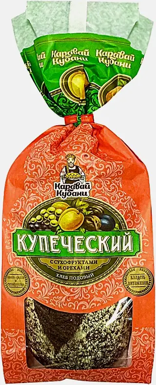 Хлеб Купеческий вкус Краснодарский хлебозавод №6 300г