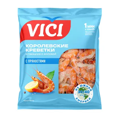 Изображение товара Креветки Королевские Vici 500г