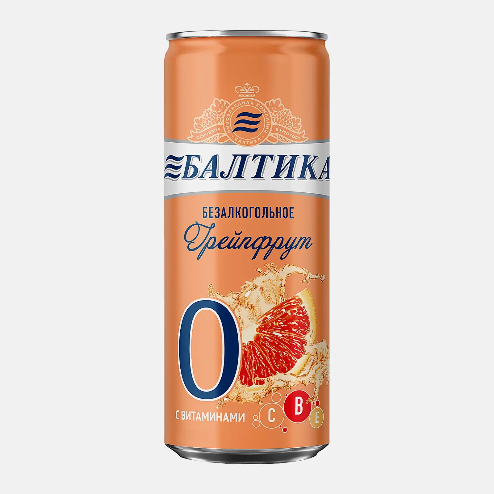 Изображение товара Балтика безалкогольный пивной напиток с грейпфрутом 330мл