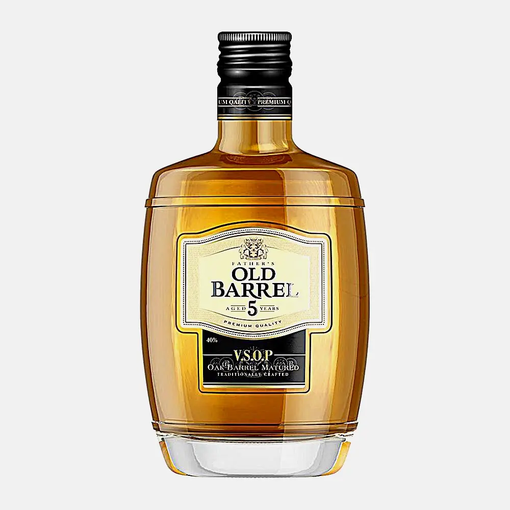 Изображение товара Коньяк Fathers Old Barrel 5 лет 250мл янтарный цвет выдержка дуб