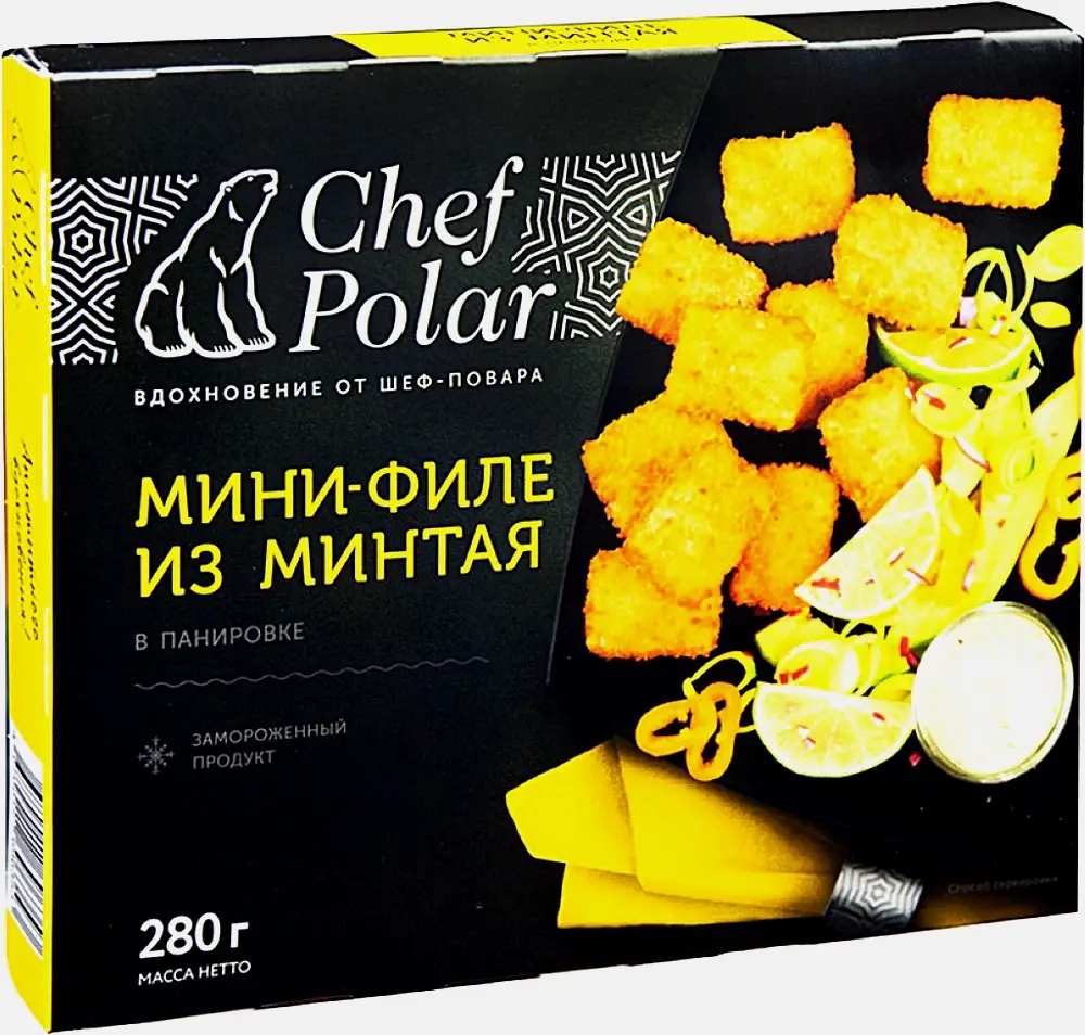 Мини-филе минтая Chef Polar в панировке 280г