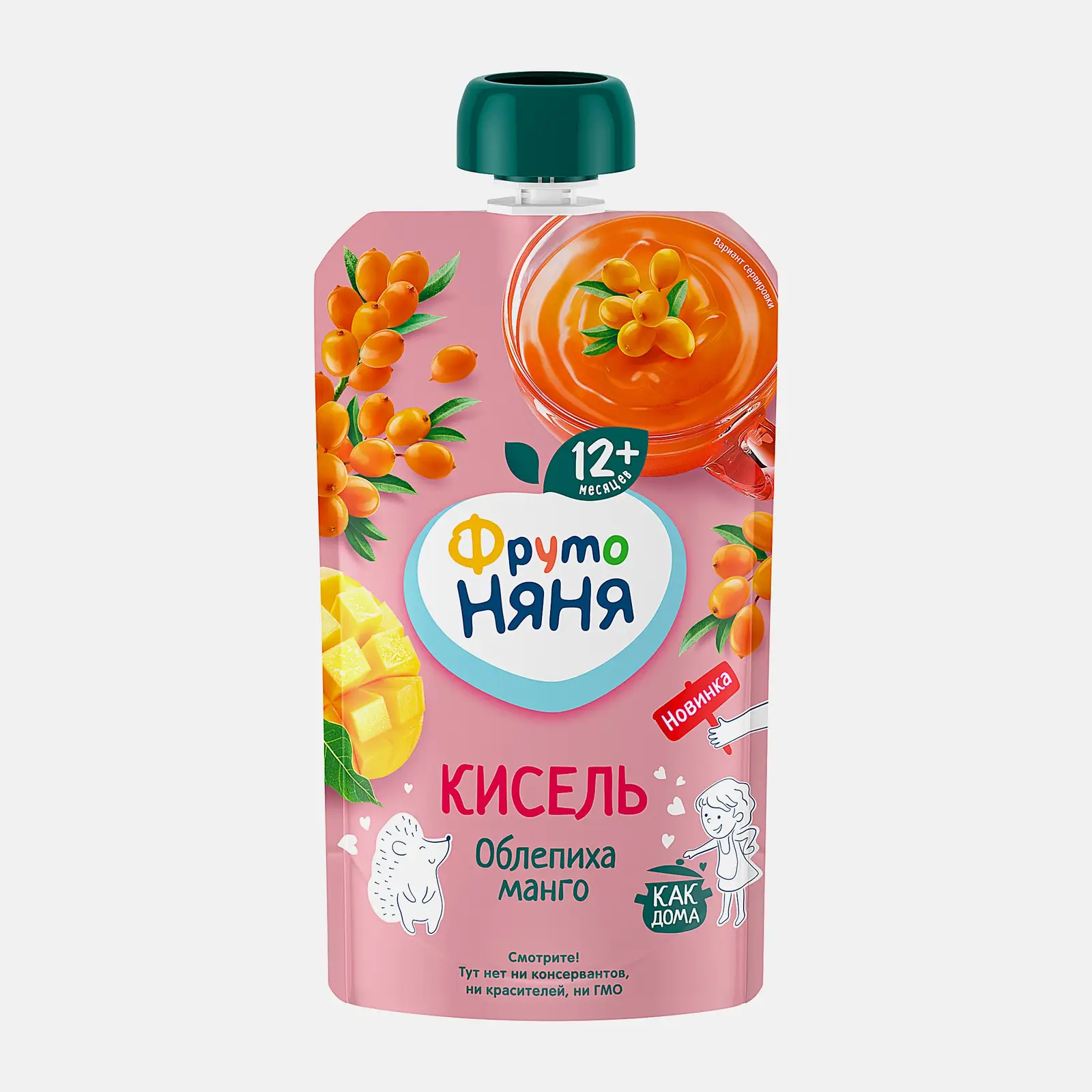 Кисель Фрутоняня облепиха манго 130г