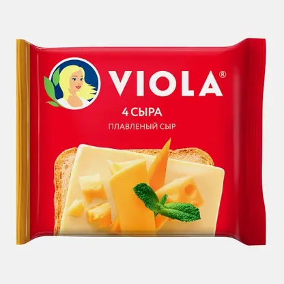 Сыр плавленый Viola Четыре сыра 45% 140г