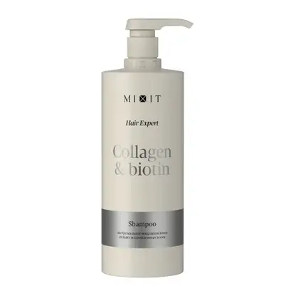 Изображение товара Шампунь для волос Mixit Collagen&Biotin восстанавливающий 1л