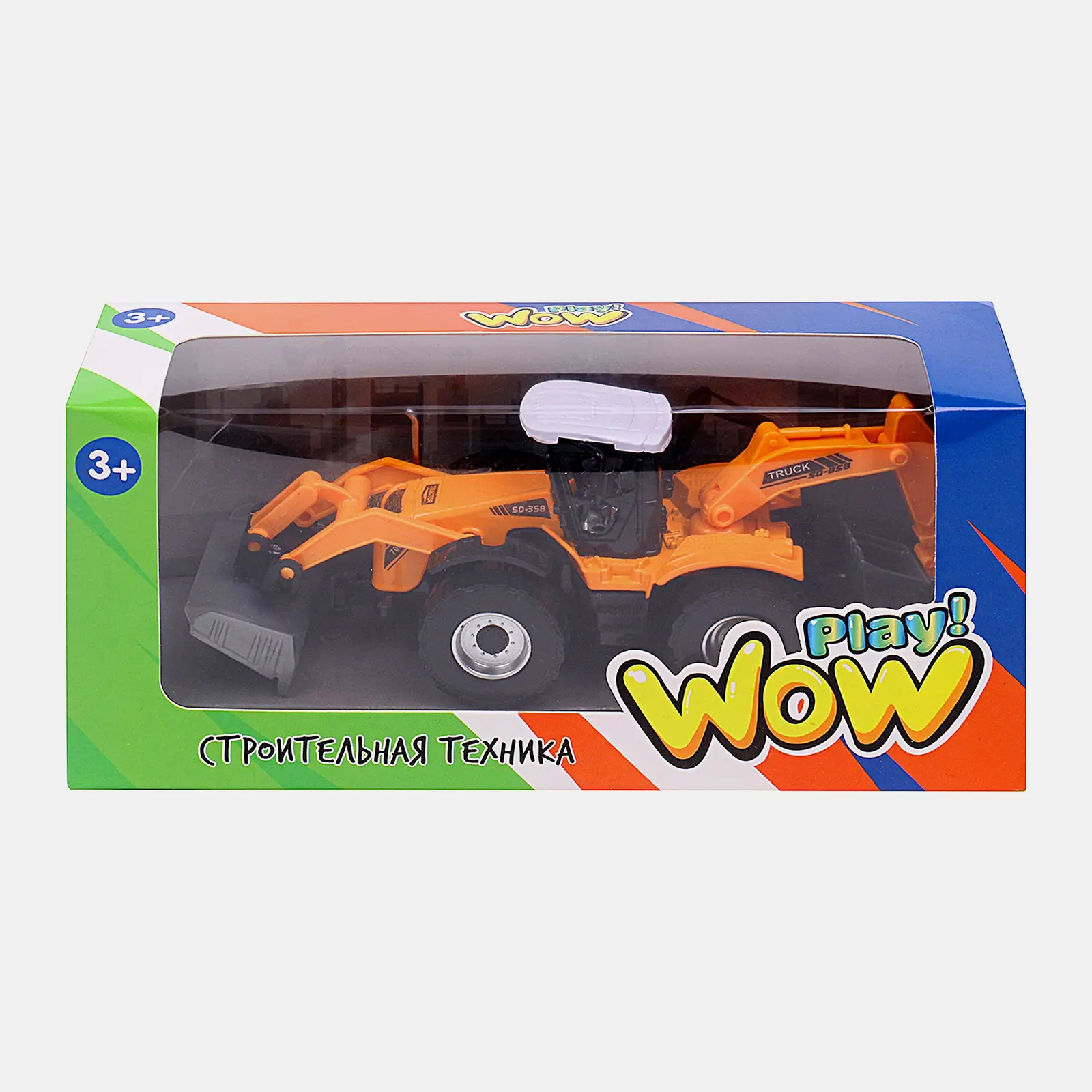 Игрушка YB326350 Машинка строительная техника металлическая в ассортименте - фото 17