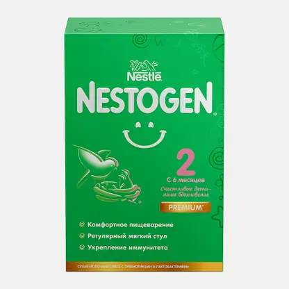 Сухая смесь 2 молочная с 6 до 12 месяцев Nestogen 600г