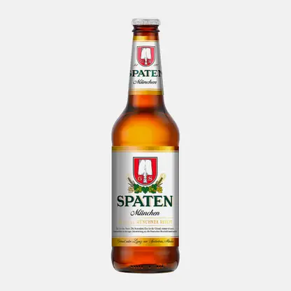 Пиво Spaten Munchen Hell светлое пастеризованное 5.2% 450мл