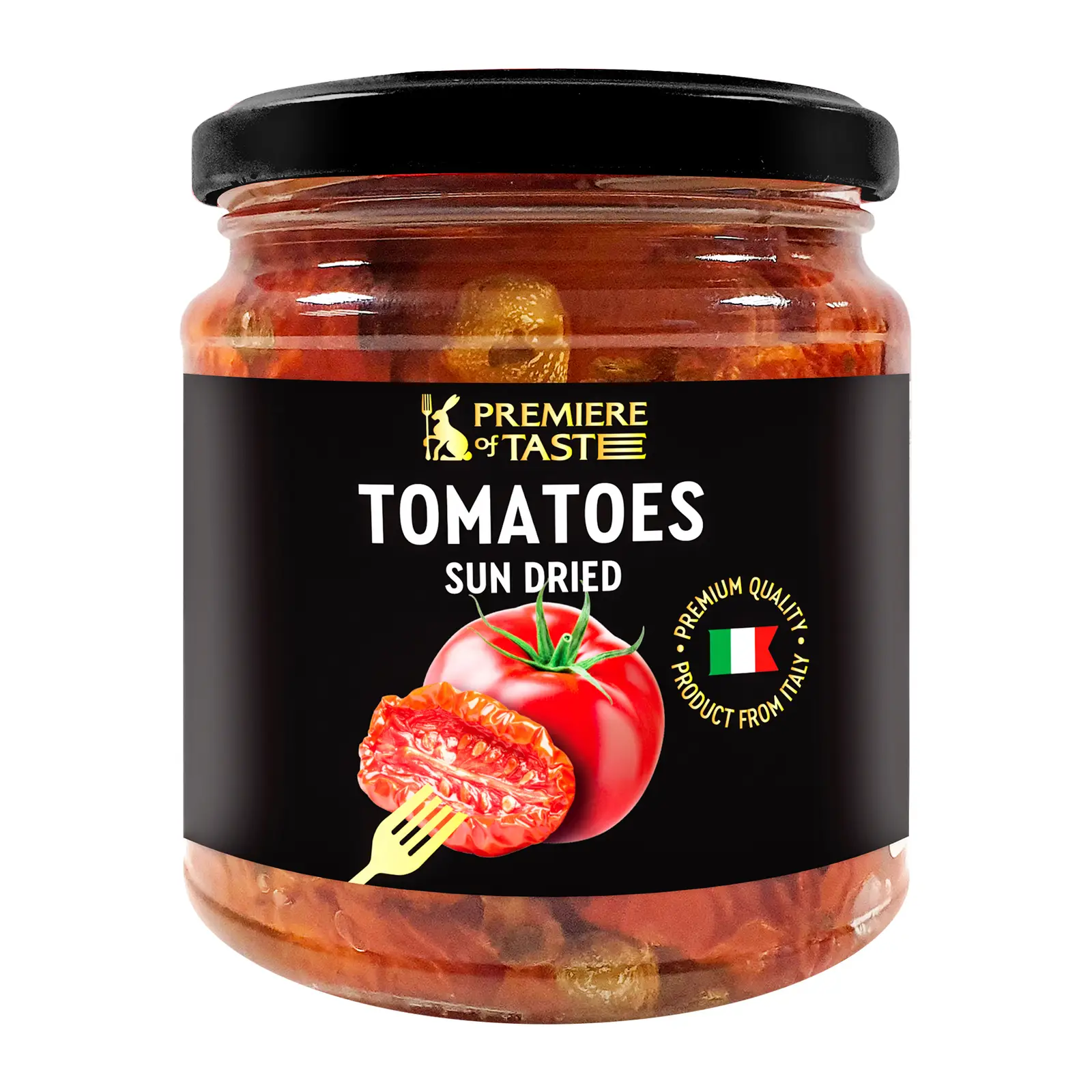 Изображение товара Вяленые томаты Premiere of Taste 280 г натуральный продукт для салатов и пиццы