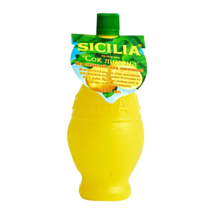 Изображение товара Сок лимона Sicilia Приправа 115мл