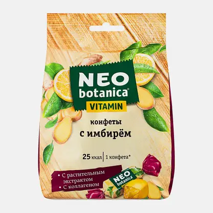 Конфеты Neo/Eco Botanica Vitamin желейные с имбирем 200г