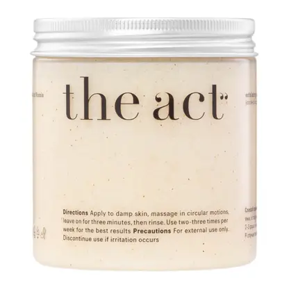 Изображение товара Скраб-бальзам для тела The Act соляной Кокос 300г