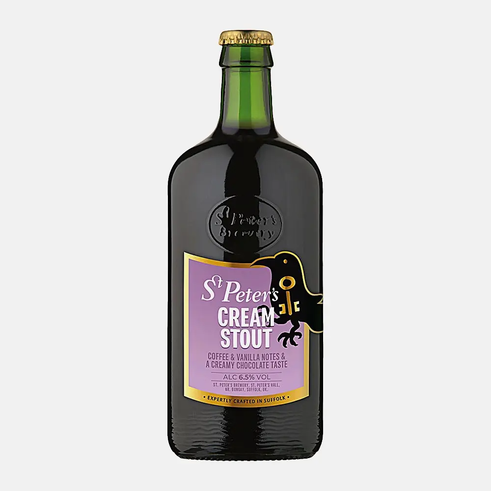Пиво St.Peters Cream Stout темное фильтрованное пастеризованное 6.5% 500мл Пиво St.Peters Cream Stout темное фильтрованное пастеризованное 6.5% 500мл