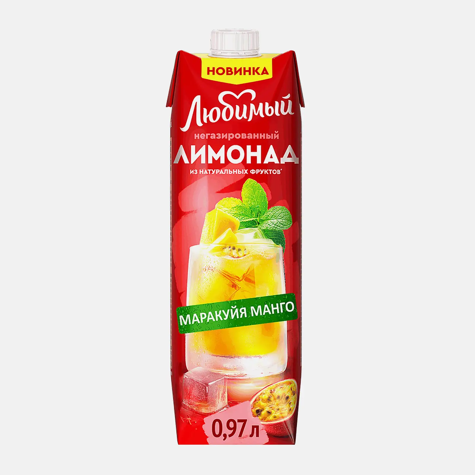 Лимонад манго-маракуйя Любимый 970мл