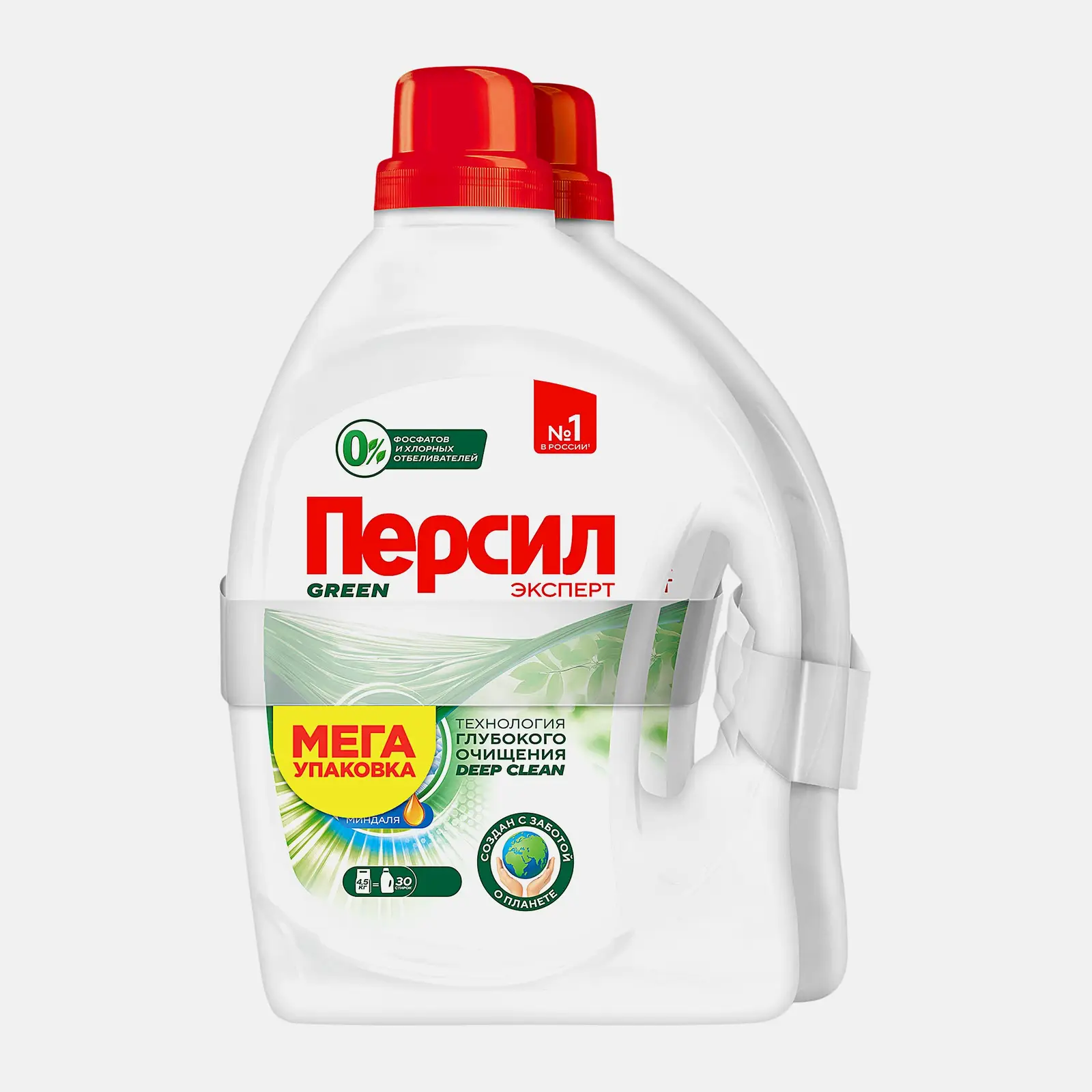 Гель для стирки Персил Green Gel 2шт*1.95л