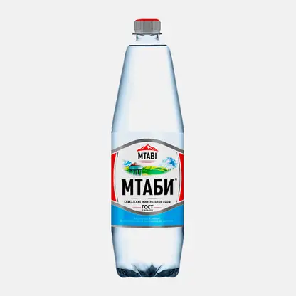 Газированная Минеральная вода лечебно-столовая Мтаби 1.25л
