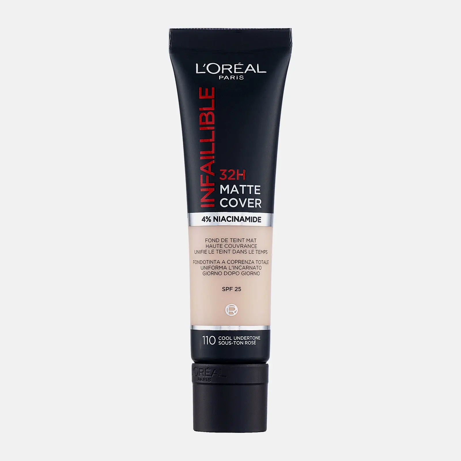 Тональный крем L’Oréal Paris Infaillible ультраМатовый стойкий 32ч Матовое покрытие тон 110 Тональный крем L’Oréal Paris Infaillible ультраМатовый стойкий 32ч Матовое покрытие тон 110