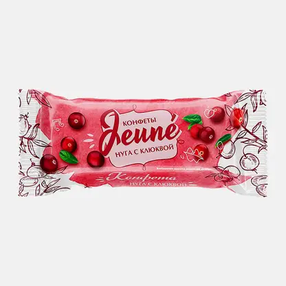 Конфеты Jeune нуга клюква