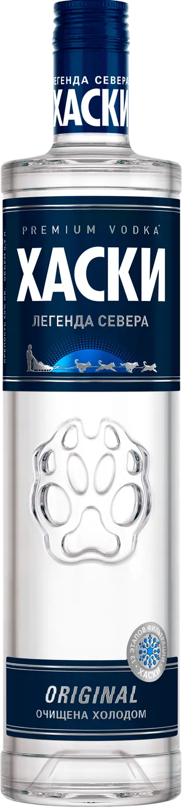 Изображение товара Водка Хаски 40% 700мл
