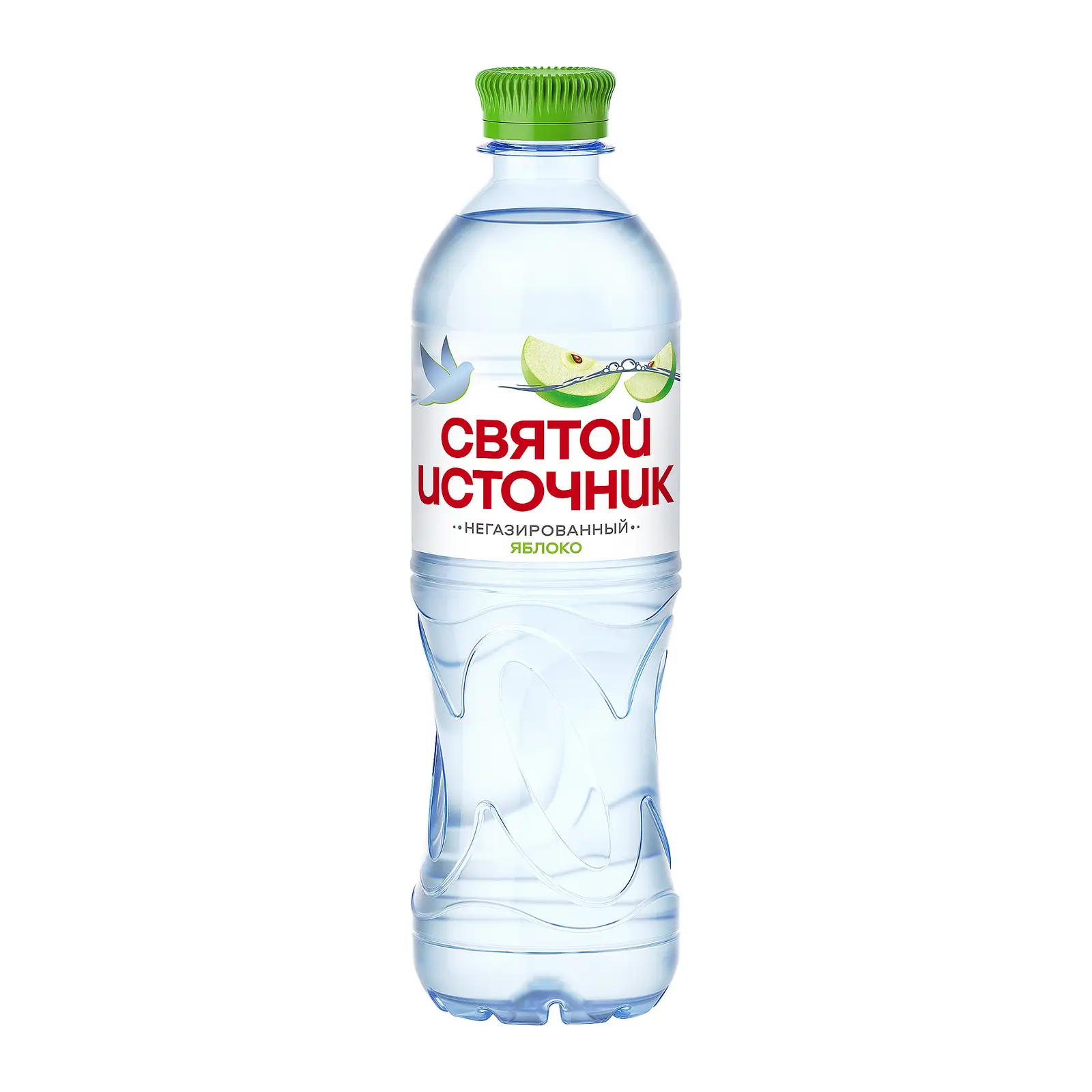 Изображение товара Вода питьевая Святой источник Яблоко негазированная 500мл