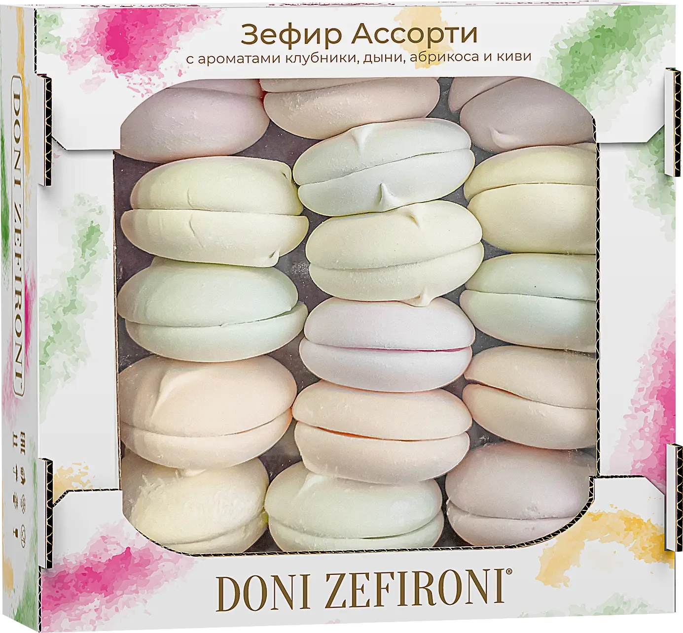 Зефир ароматизированный ассорти Doni Zefironi 560г
