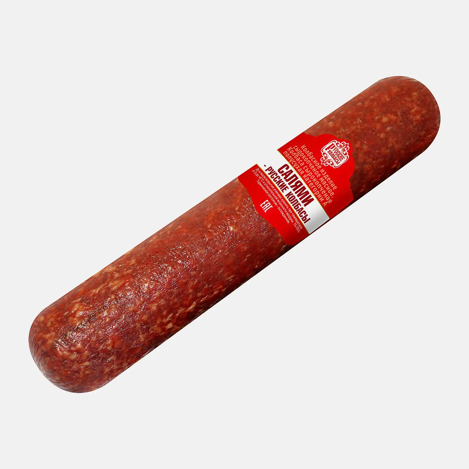 Изображение товара Колбаса Русские колбасы Салями сырокопченая 350г