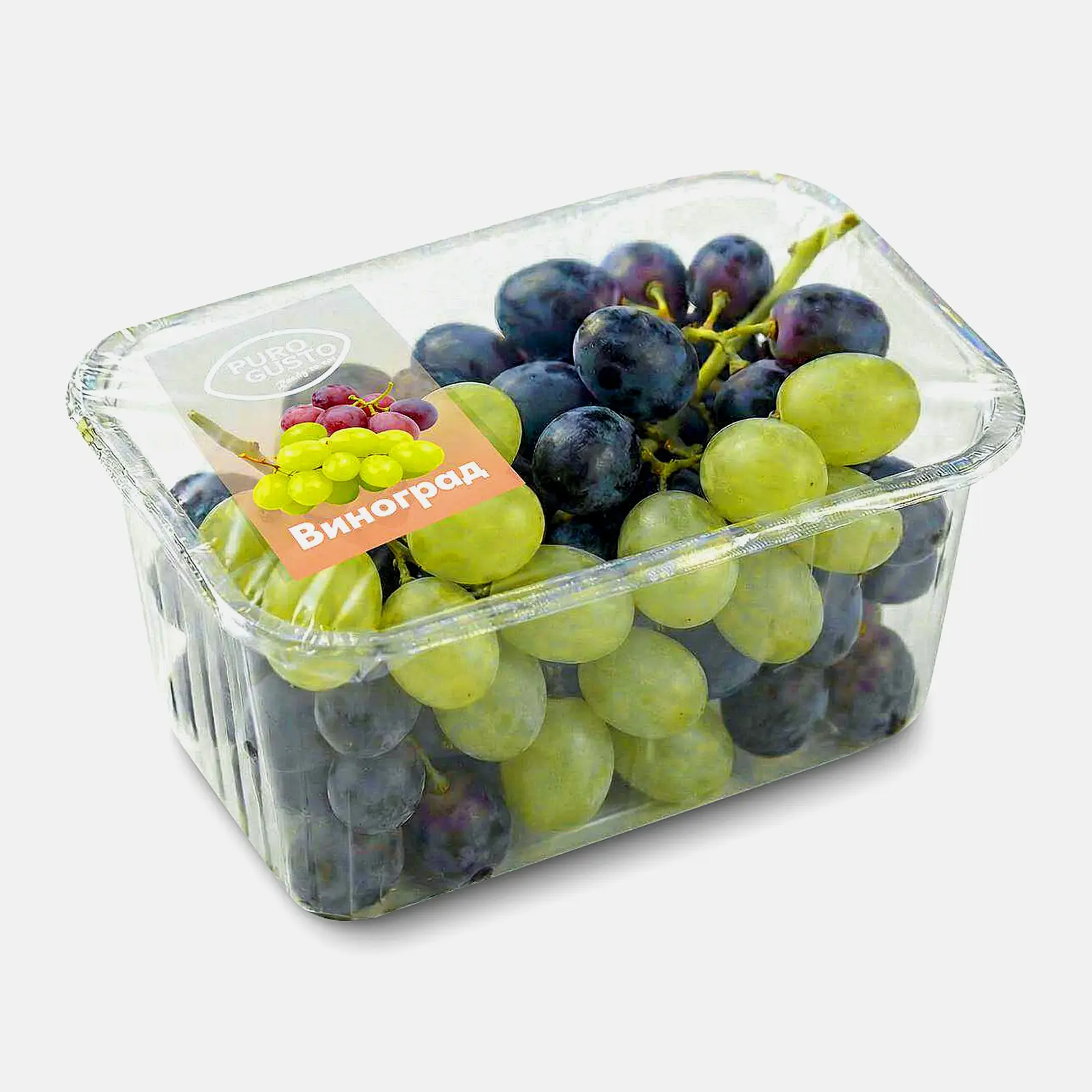 Изображение товара Виноград микс белый и черный 500г