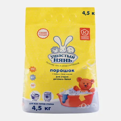 Стиральный порошок Ушастый нянь детский 4.5кг