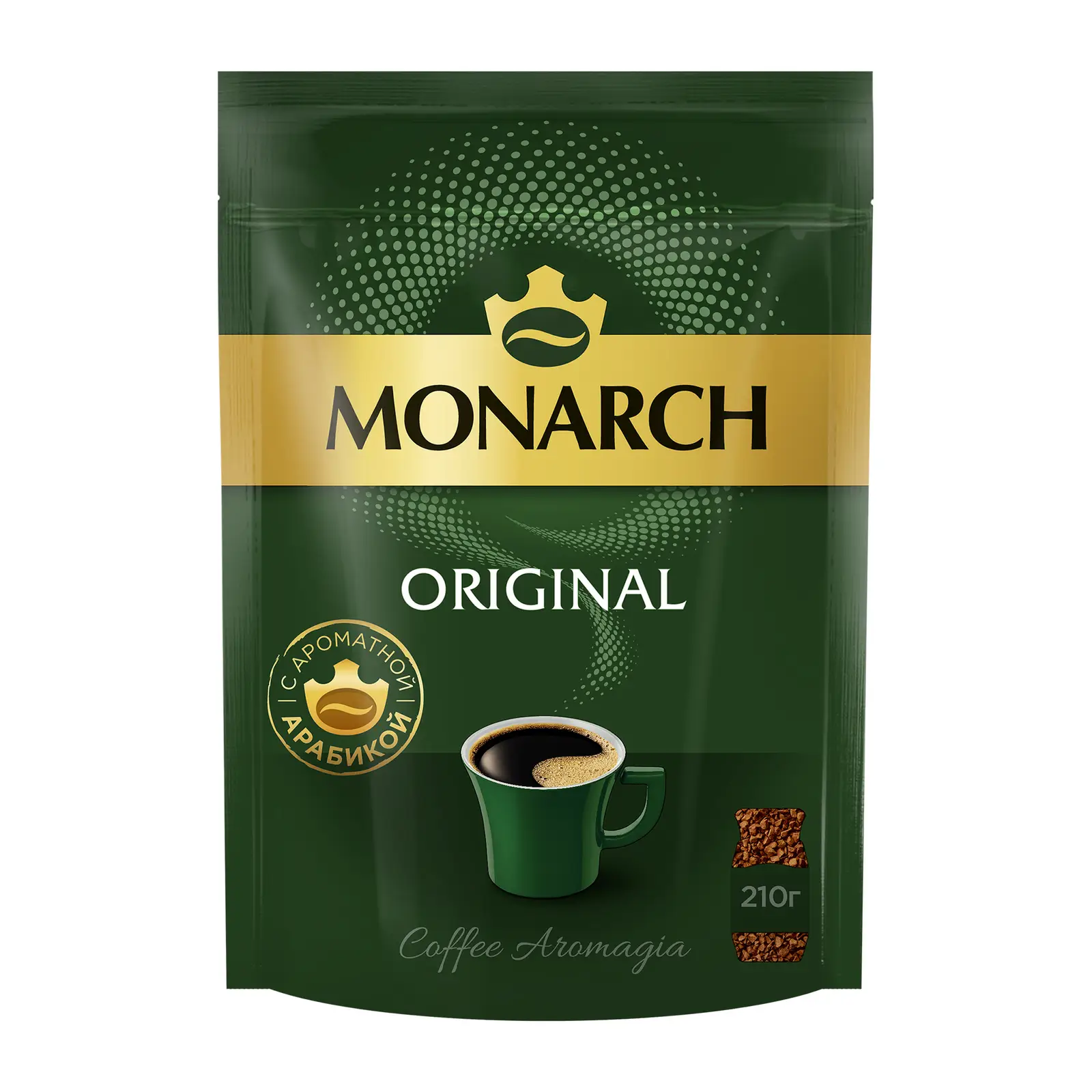 Кофе растворимый Monarch Original натуральный сублимированный 210г — в  каталоге на сайте сети Магнит | Краснодар