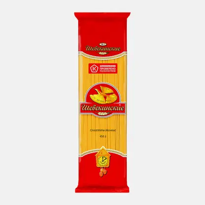 Макароны Шебекинские №2 Спагетти тонкие 450г