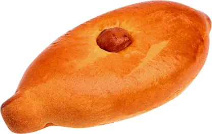 Пирожок печеный с вишней 100г