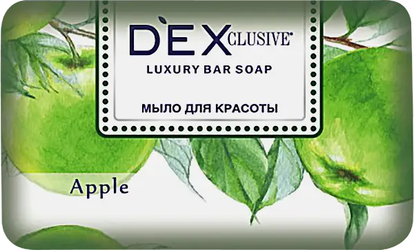 Изображение товара Мыло Dexclusive Apple Фруктовый 150 г — твердое для рук и тела