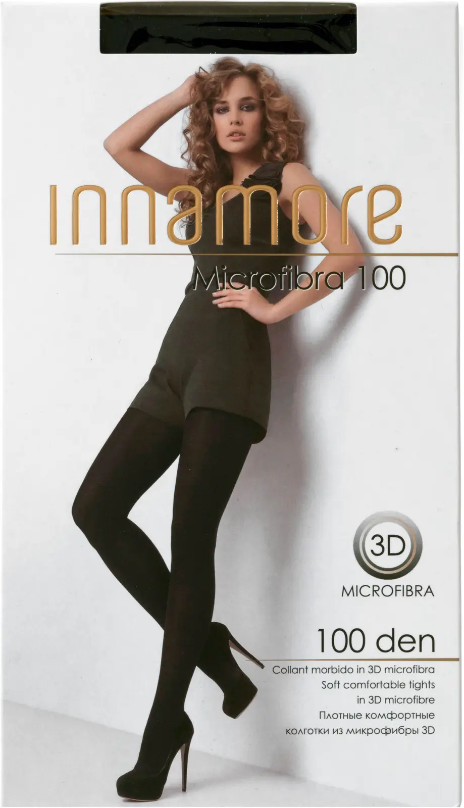 Колготки женские Innamore микрофибра 100 черные р.2