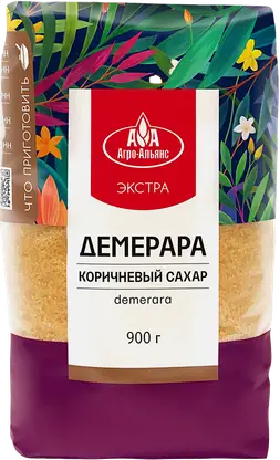 Сахар коричневый Демерара Экстра 900г