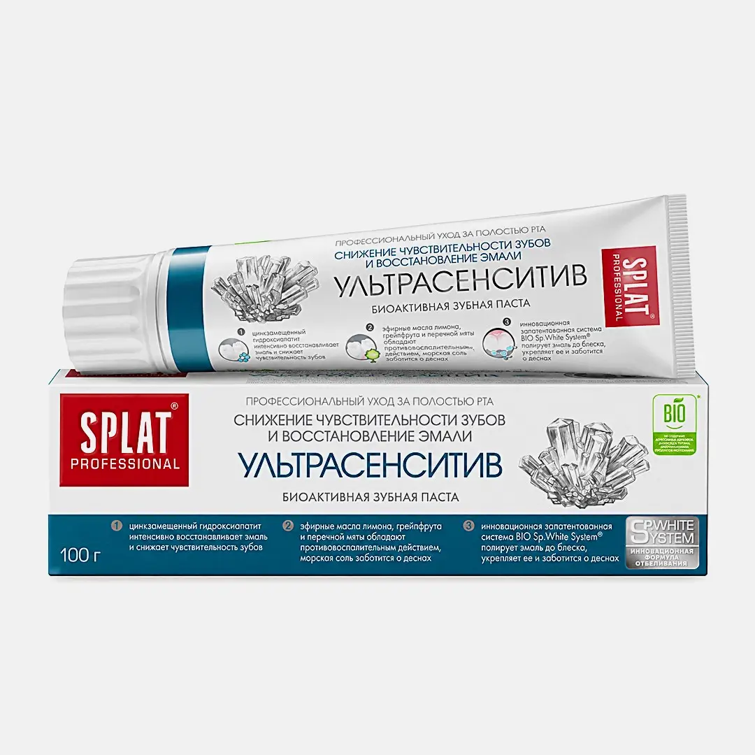 Зубная паста Ультрасенситив Splat Professional 100г Зубная паста Ультрасенситив Splat Professional 100г