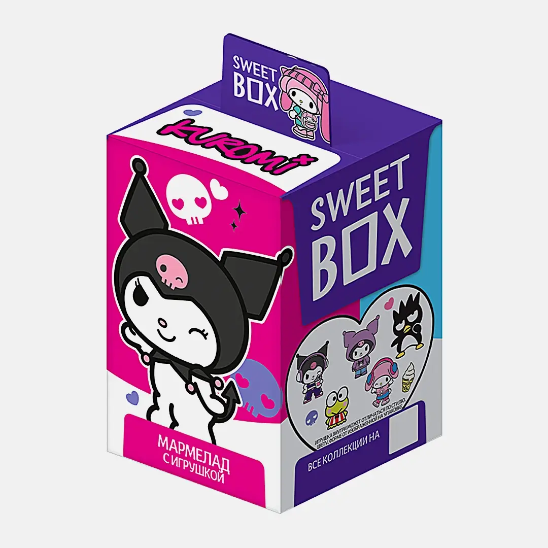 Мармелад с игрушкой Sweet Box 10г в ассортименте