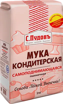 Мука С.Пудовъ самоподнимающаяся 2кг