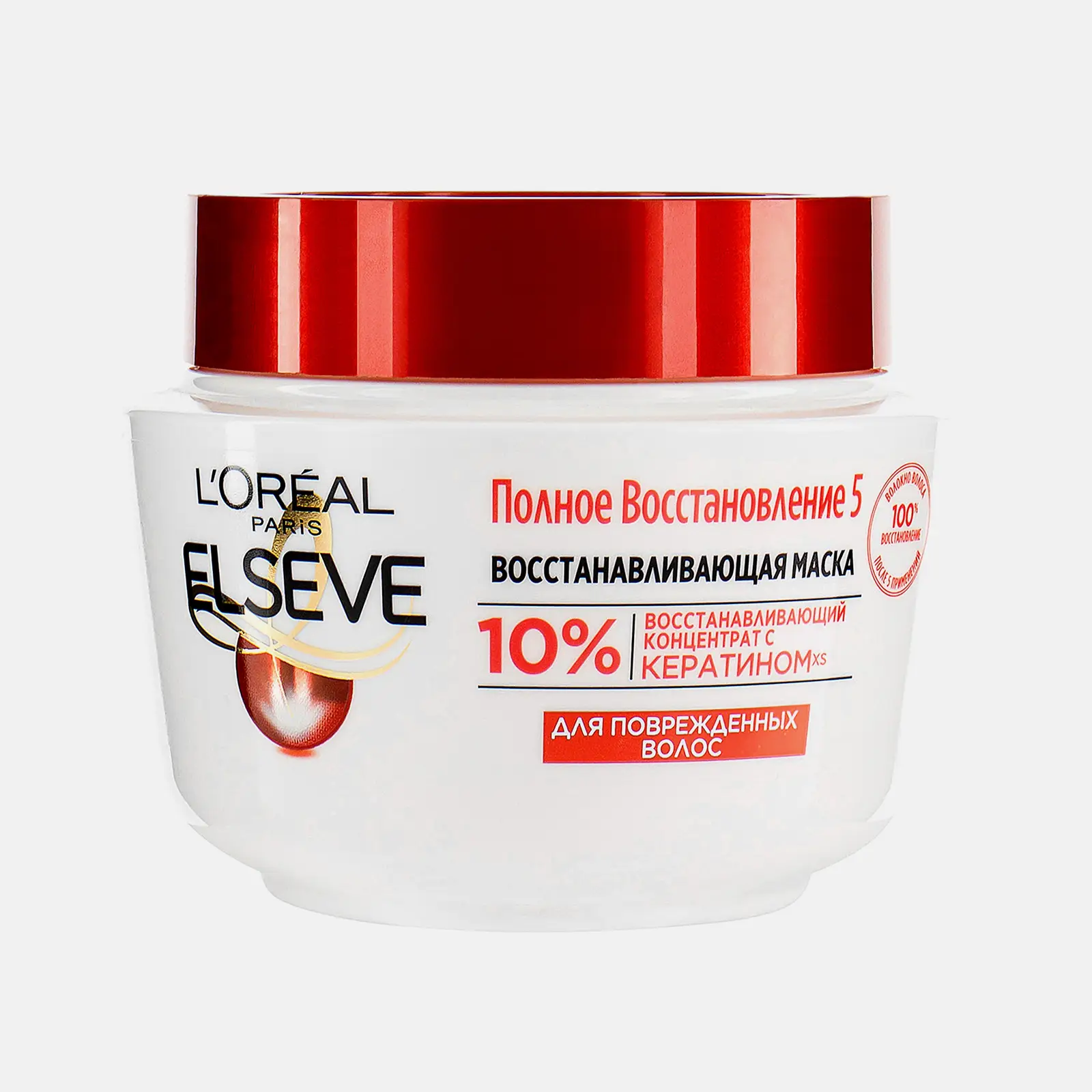 Маска для волос L’Oréal Paris Elseve Полное восстановление 5 восстанавливающая для поврежденных волос 300мл