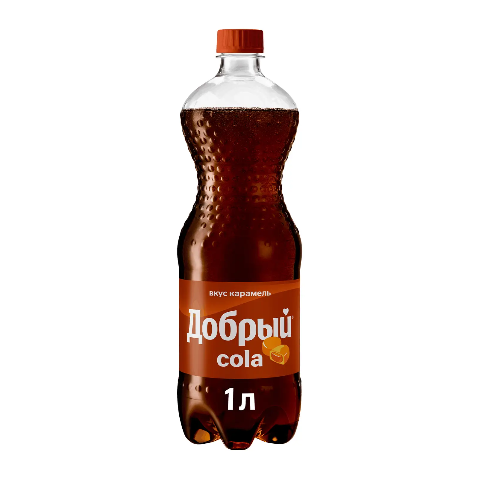 Изображение товара Сильногазированный напиток Добрый Cola Карамель 1л