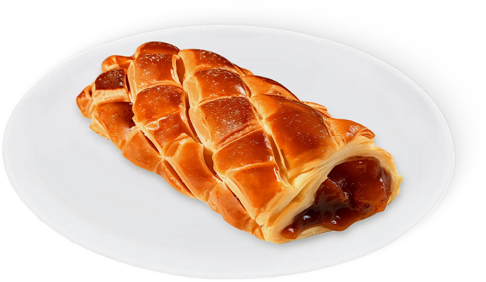 Изображение товара Рулет сдобный Контек с абрикосовым джемом 250г