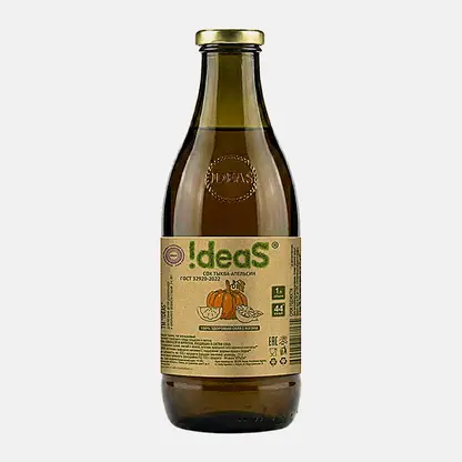Сок Ideas Тыква-апельсин 1л