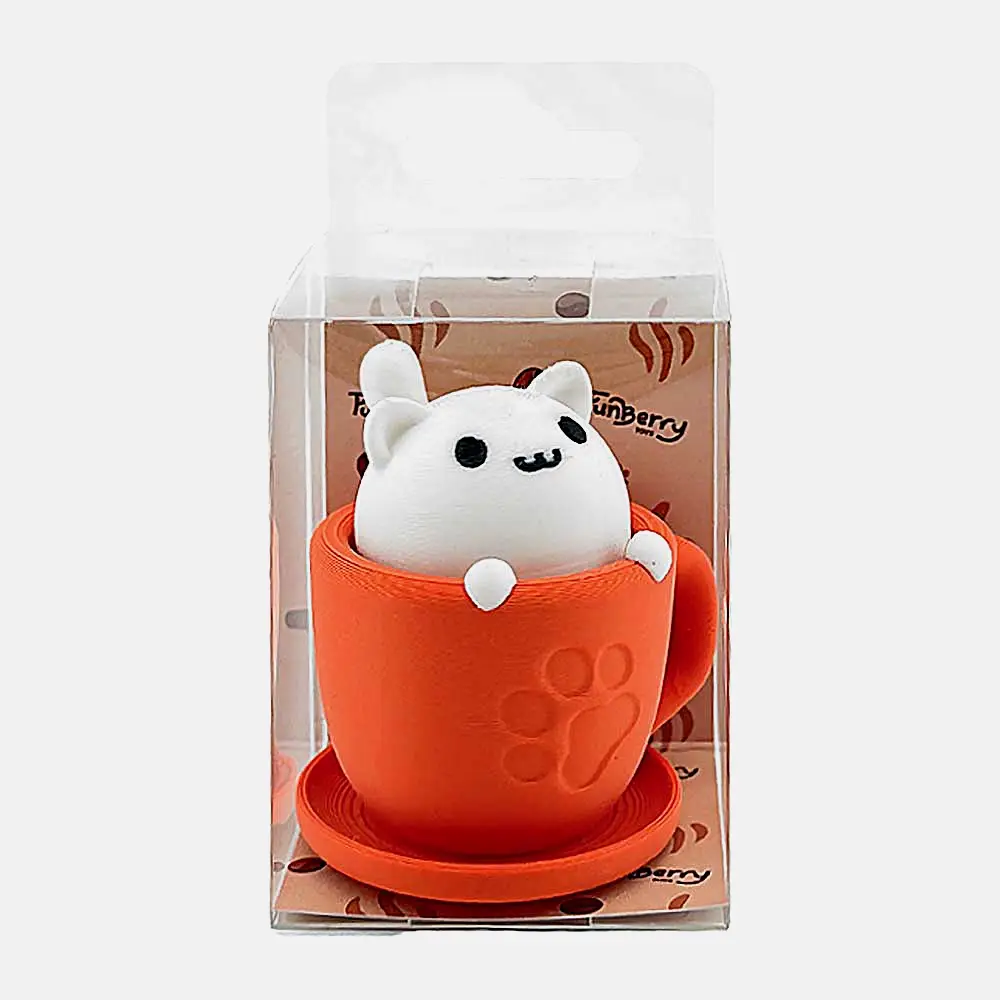 3D фигурка кликер Кофейные котики Funberry Toys в ассортименте - фото 8