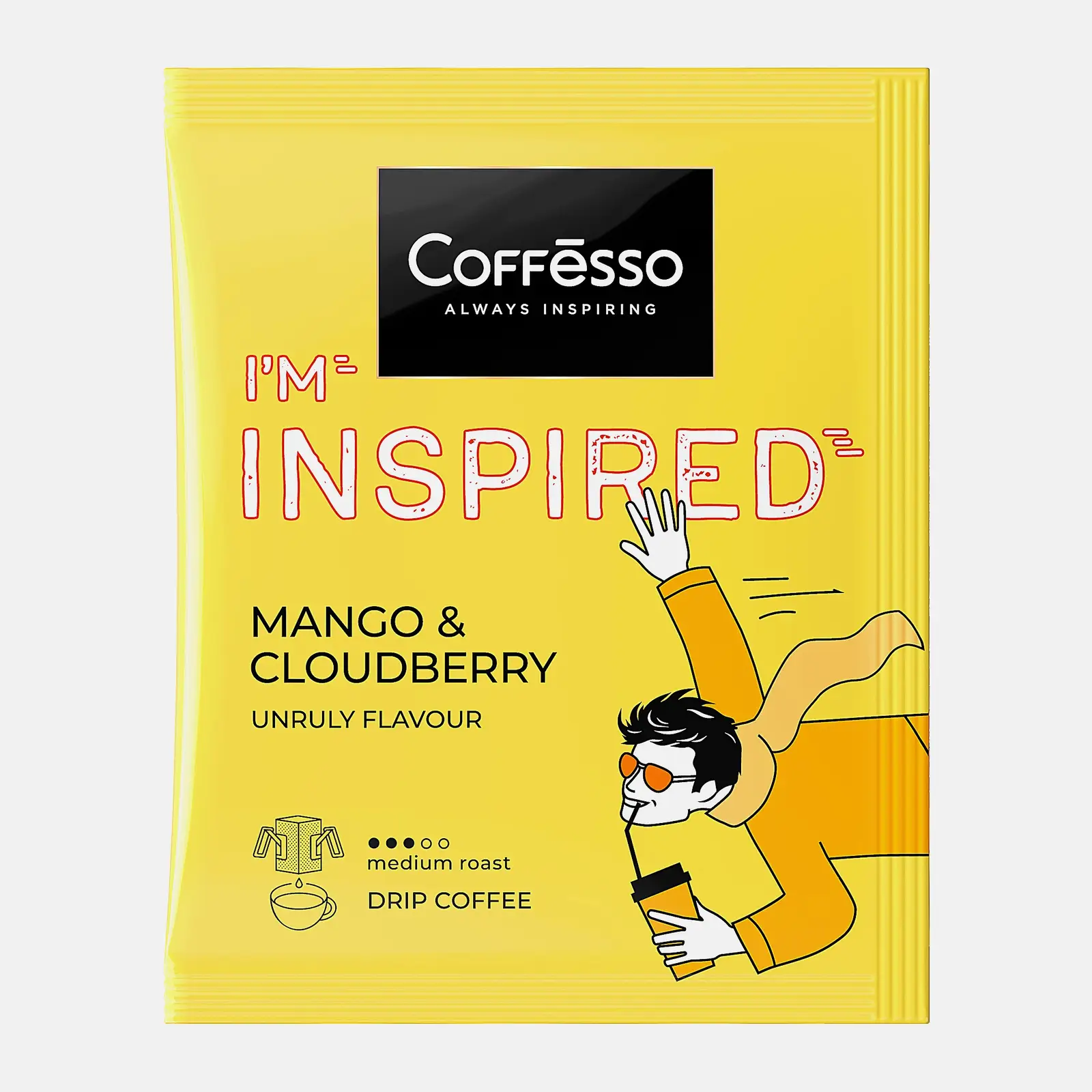 Изображение товара Кофе молотый Mango&Cloudberry Coffesso 10г