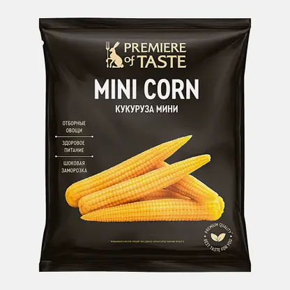 Кукуруза мини целая Premiere of taste 400г