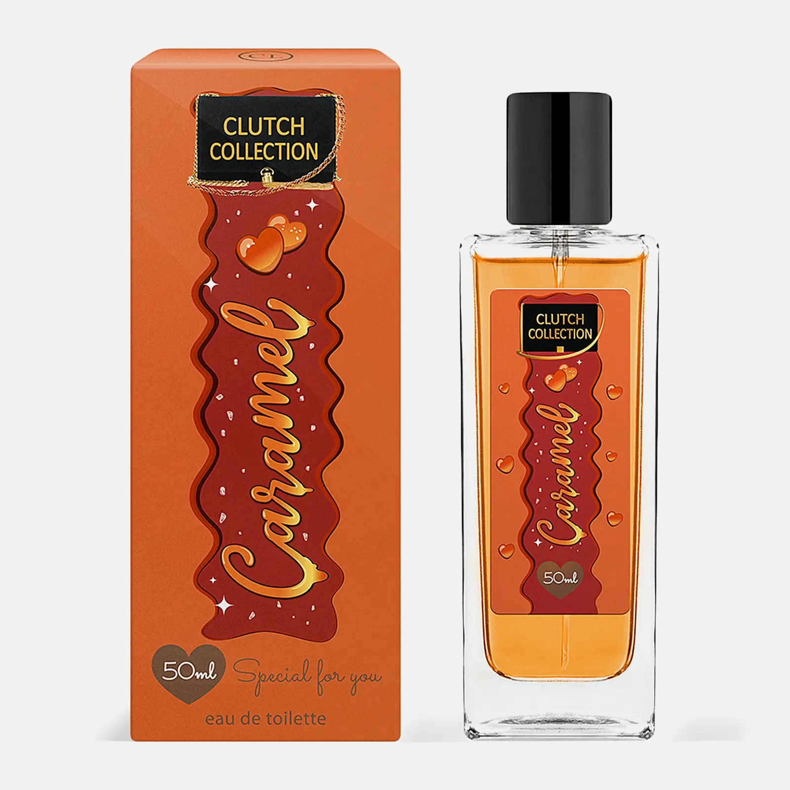 Туалетная вода Caramel Clutch Collection женская 50мл